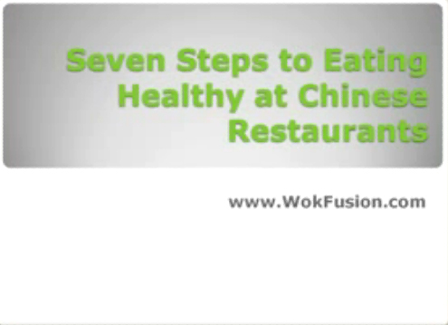 Tips To Eat Healthy At Chinese Restaurants Video